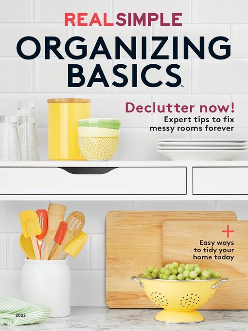 Title details for Real Simple Organizing Basics: Declutter Now! by Dotdash Meredith - Available